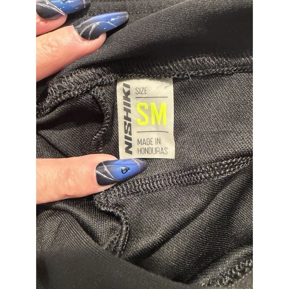 NISHIKI Womens Cycling Capri Pants Black NWS Size SM Padded‎ - Picture 3 of 9
